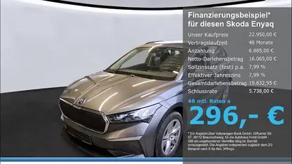 Gebraucht Skoda Enyaq iV Loft 108 kW (148 PS) 2023 Grau SUV