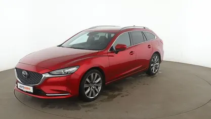 Rot Gebraucht 2018 Mazda 6 Sports-Line Kombi | 22.090 € (Fairer Preis)