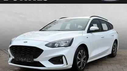 Gebraucht Ford Focus ST-Line 125 PS (91 kW) 2020 Weiß Kombi