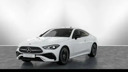 Gebraucht Mercedes CLE450 Night 381 PS (280 kW) 2024 Unilack polarweiß Coupé