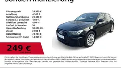 Mythosschwarz metallic Gebraucht 2024 Audi A1 Sportback Ambiente Kleinwagen | 24.990 € (Fairer Preis)