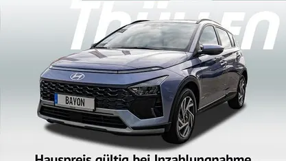 Neu Hyundai Bayon Trend 101 PS (74 kW) 2025 Blau SUV