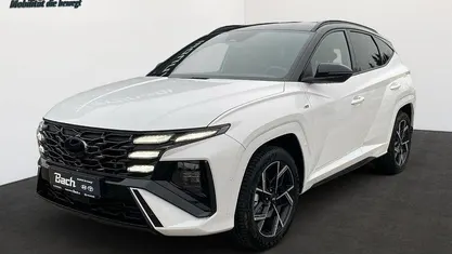 Atlas white Neu 2026 Hyundai Tucson N Line SUV | 33.590 € (Fairer Preis)