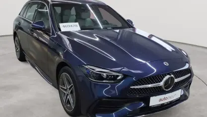 Gebraucht Mercedes C300e AMG line 204 PS (150 kW) 2023 Soladithblau metallic Kombi