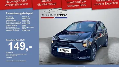 Auroraschwarz Gebraucht 2024 Kia Picanto Vision Kleinwagen | 17.390 € (Fairer Preis)