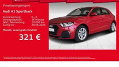B1 progressivrot metallic Gebraucht 2025 Audi A1 Sportback Advanced Kleinwagen | 21.981 € (Superpreis)