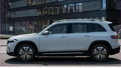 Gebraucht Mercedes EQB250 Advanced 139 kW (190 PS) 2025 Weiß SUV
