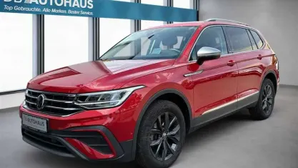 Gebraucht VW Tiguan Allspace Move 150 PS (110 kW) 2024 Rot SUV