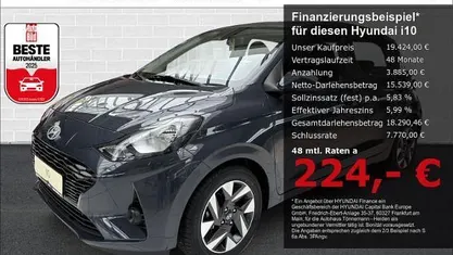 Nieuw Hyundai i10 Trend 83 PK (61 kW) 2025 Grijs Hatchback