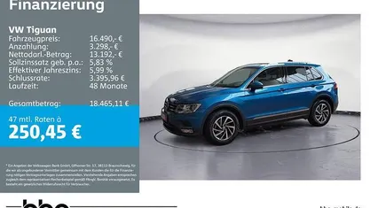 Gebraucht VW Tiguan Comfortline 125 PS (91 kW) 2017 SUV
