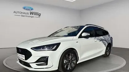 Frozen white Gebraucht 2024 Ford Focus ST-Line X Kombi | 28.490 € (Fairer Preis)