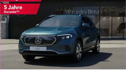 Gebraucht Mercedes EQA250 Progressive 139 kW (190 PS) 2023 Blau SUV