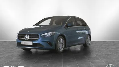 Gebraucht Mercedes B200 Progressive 150 PS (110 kW) 2019 Denimblau metallic Van / Kleinbus