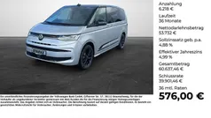 Monosilber metallic Neu 2024 VW T7 Edition Van | 59.950 € (Guter Preis)
