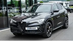 Schwarz Gebraucht 2019 Alfa Romeo Stelvio Super SUV | 25.985 € (Superpreis)