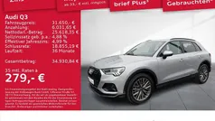 Silber Gebraucht 2025 Audi Q3 Advanced Plus SUV | 39.490 € (Fairer Preis)