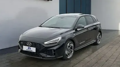Nowe Hyundai i30 N Line 150 KM (110 kW) 2025 Czarny Sedan/Limuzyna