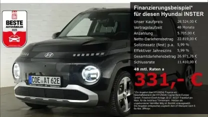 Gebraucht Hyundai Inster Prime 85 kW (116 PS) 2026 Abyss black Kleinwagen