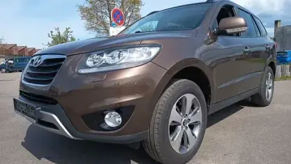 Gebraucht Hyundai Santa Fe Premium 197 PS (144 kW) 2012 Braun SUV