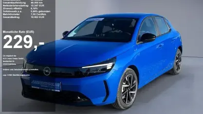 Neu Opel Corsa Edition 101 PS (74 kW) 2025 Blau Limousine