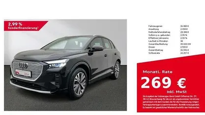 Gebraucht Audi Q4 e-tron Sport 150 kW (204 PS) 2022 Mythosschwarz SUV