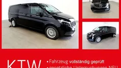 Obsidianschwarz metallic Gebraucht 2024 Mercedes EQV300 Van / Kleinbus | 49.777 € (Fairer Preis)