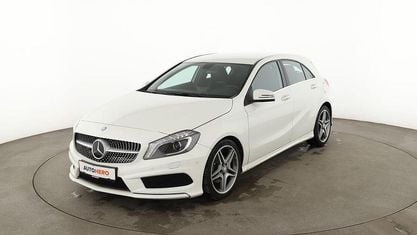 Brugt Mercedes A180 AMG 122 HK (89 kW) 2015 Hvid Sedan