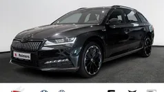 Schwarz Gebraucht 2021 Skoda Superb SportLine Limousine | 25.988 € (Fairer Preis)