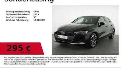 Mythosschwarz metallic Gebraucht 2024 Audi A3 Advanced Plus Limousine | 36.440 € (Fairer Preis)