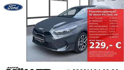 Gebraucht Kia Ceed Sportswagon Spirit 140 PS (102 kW) 2025 Grau Kombi
