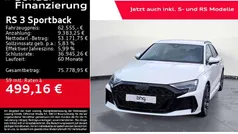 Arkonaweiß Gebraucht 2025 Audi RS3 Kleinwagen | 62.555 € (Superpreis)
