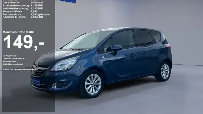 Gebraucht Opel Meriva 140 PS (102 kW) 2017 Blau met Van / Kleinbus