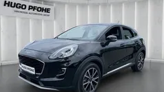 Obsidian schwarz metallic Gebraucht 2023 Ford Puma Titanium S SUV | 19.650 € (Fairer Preis)