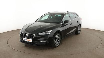 Używany Seat Leon XCELLENCE 150 KM (110 kW) 2020 Czarny Kombi