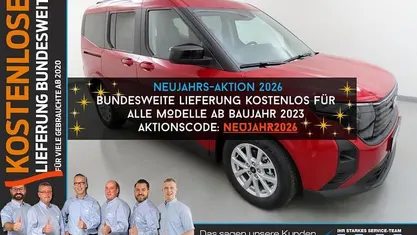 Fantasticred Gebraucht 2025 Ford Tourneo Courier Titanium Van / Kleinbus | 25.739 € (Fairer Preis)