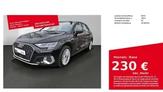 Mythosschwarz metallic Gebraucht 2024 Audi A3 Advanced Plus Limousine | 28.350 € (Fairer Preis)