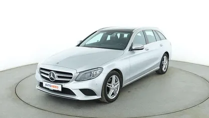 Gebraucht Mercedes C220 Avantgarde 2018 Silber Kombi