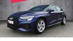 Blau Gebraucht 2024 Audi A3 Sportback S-Line Limousine | 34.580 € (Superpreis)