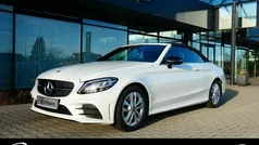 Weiß Gebraucht 2021 Mercedes C200 AMG line Cabrio | 33.300 € (Fairer Preis)