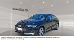 Schwarz (mythosschwarz) Gebraucht 2024 Audi A3 Sportback Ambiente Limousine | 32.950 € (Fairer Preis)