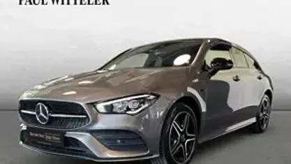 Gebraucht Mercedes CLA250e AMG line 218 PS (160 kW) 2021 Mountaingrau Coupé