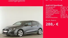 Daytonagrau perleffekt Gebraucht 2021 Audi A3 Sportback e-tron S-Line Limousine | 25.943 € (Fairer Preis)