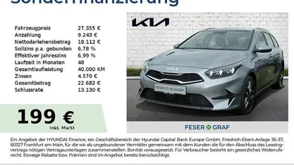 Begagnad Kia Ceed Style 140 HK (102 kW) 2025 Silver Halvkombi