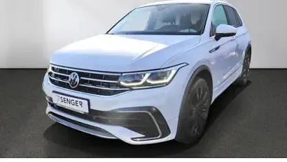 Brugt VW Tiguan R-line 200 HK (147 kW) 2021 Hvid SUV