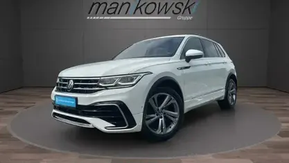 Gebraucht VW Tiguan R-line 150 PS (110 kW) 2023 Weiß SUV