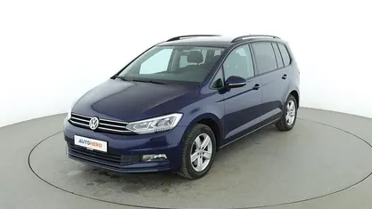 Gebraucht VW Touran Comfortline 150 PS (110 kW) 2015 Blau Van / Kleinbus