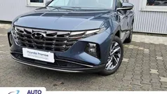 Teal blue / met Gebraucht 2021 Hyundai Tucson Trend SUV | 23.990 € (Fairer Preis)