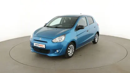 Używany Mitsubishi Space Star Diamant Edition 71 KM (52 kW) 2015 Niebieski Sedan/Limuzyna