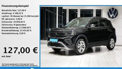 Deep black perleffekt Gebraucht 2024 VW T-Cross Life SUV | 25.287 € (Fairer Preis)