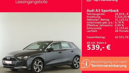 Gebraucht 2025 Audi A3 Advanced Limousine | 36.829 € (Fairer Preis)